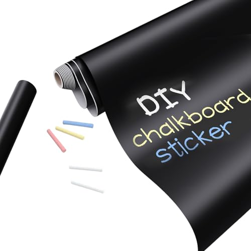 Chalkboard Wallpaper Stick and Peel Customizable Paint...