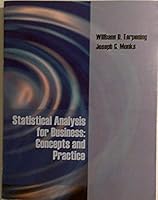 Statistical Analysis for Business: Concepts and Practice 1426625901 Book Cover