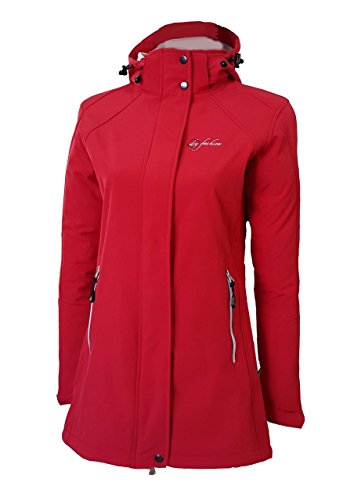 Manteau Softshell DryFashion pour femme, Sylt FR:38 rot Cover