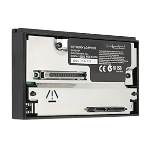 TIKATARER Festplattenadapter, Schnittstellen-HDD-Adapter, 32 MB FMCB V1.966-Speicherkartenadapter für 2 Konsolen, Unterstützt 2 TB, 5 Zoll 3, 5 Zoll Festplatte