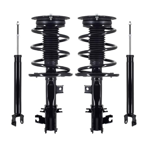 Image of PM Auto Front-Rear Set of 4 Quick Complete Strut - Shock Compatible With 2009-2014 Nissan Maxima FWD
