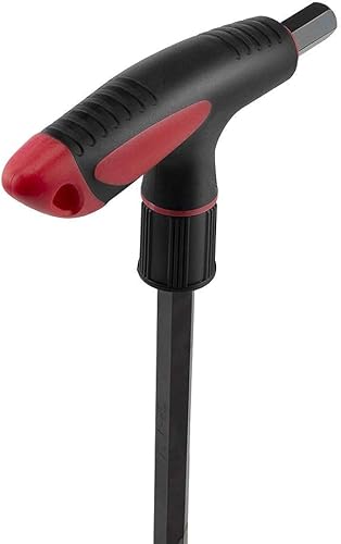 Miniatura 5 de Lichamp Juego de llaves Allen con mango en T, surtido SAE y métrico, llave hexagonal Allen de mango largo estándar