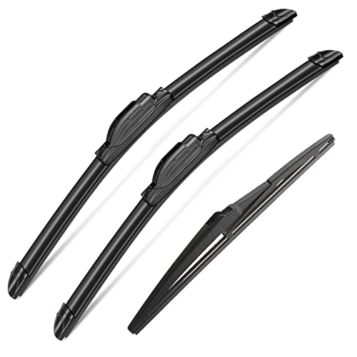 Essuie-glace Scion XD 2008-2011 kit complet avant arrière J-Hook 26" 14" 8A"