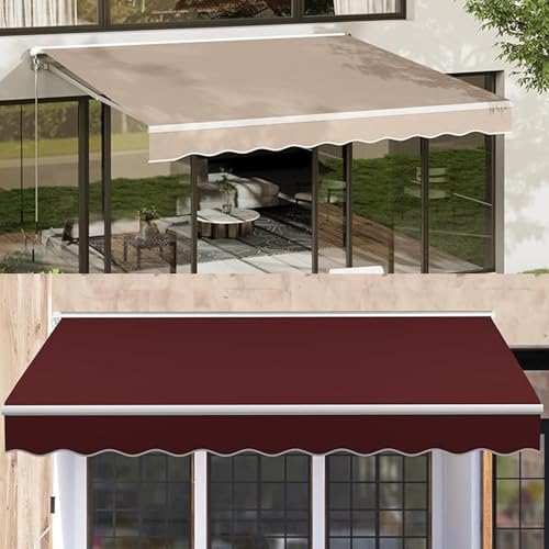 Toile de store usée ? Remplacez-la par cette bâche grise rétractable 3x2m