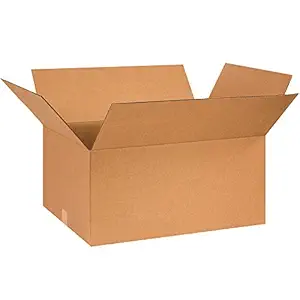 BOX USA 15 Pack of Corrugated Cardboard Boxes, 26