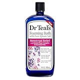 Menstrual Relief Foaming Bath with Pure Epsom Salt with Herbal Plant Complex & Essential Oils-34 oz