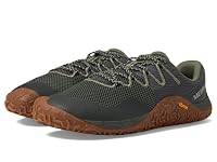 Merrell Men’s Trail Glove 7 Trail Running Shoe, Pine/Gum, US 11