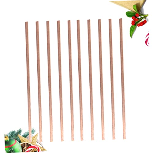 Cabilock 10 Pçs Cooper Vareta De Solda De Reparo Varetas De Brasagem De Latão Vareta De Brasagem Rev