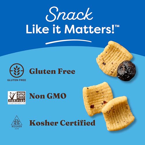 Image of Catalina Crunch Protein Cereal, Blueberry Muffin, 8 oz Bag (Pack of 4) | 10g of Protein, No Added Sugar, Gluten Free, Breakfast Cereal, Packaging May Vary