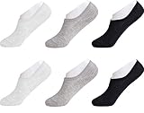 DIGITAL SHOPEE Herren-Socken aus Baumwolle, mehrfarbig, verschiedene Größen, 6 Stück