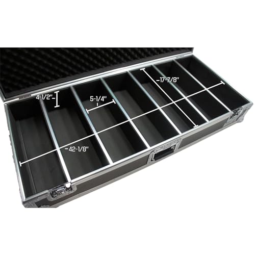 Harmony Audio HCCD320W 320 Jewel or 960 Sleeve CD Transport Road Travel Case Wheels