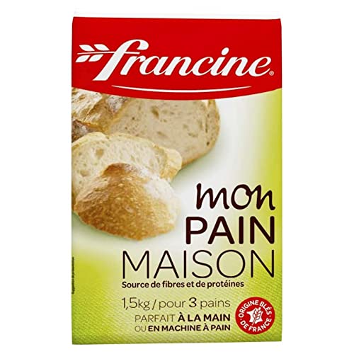 FRANCINE - Farine À Pain 1,5 Kg - Lot De 4 - Vendu Par Lot