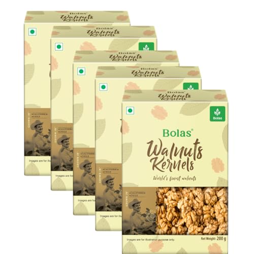 Image of Bolas Walnuts Kernels 1Kg (200gx5)