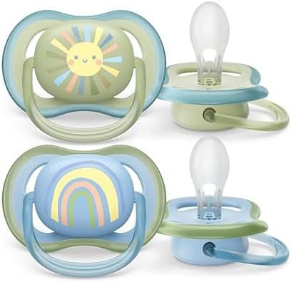 Chupeta Dupla Ultra Air Philips Avent Decorada Recém Nascido 0-6M