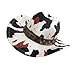 Cool Riders Hat Fashionable Cow Print Top Wide Brims for Western Theme Parties Hiking Adult Unisex Everyday Wear Western Part