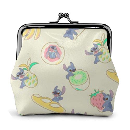 Preisvergleich Produktbild Obst und Lilo Stich Münzgeldbörse Geldbörsen Geldbörsen Kreditkartenbeutel Schloss Exquisite Schnalle Make-up Handy ändern Frau