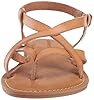 Amazon Essentials Women's Casual Strappy Sandal, Natural, 4.5 UK #1