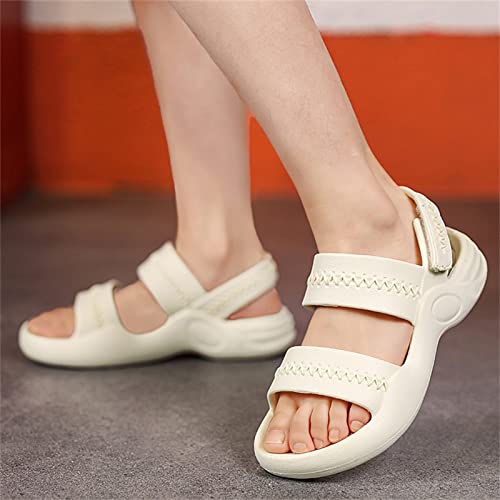 Toddler Memory Foam Open Toe Sandals With Strap Baby Boys Girls Summer Fashion Wide Shoes Light Comfy Slip On Loafers2