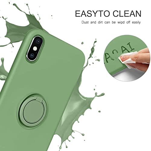 Yoedge Capa com suporte para Apple iPhone 11 Pro 5,8 polegadas com suporte de anel [suporte de anel