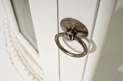 CLP Tavolino Tondo Salotto in Legno di Mogano |