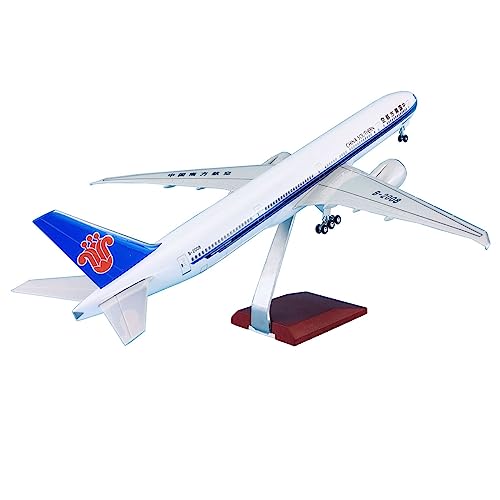 飛行機の模型をコピー 1:158 47 センチメートルホイール & Led 軽飛行機ボーイング B777-300er 中国南方飛行機モデル 絶妙なギフトコレクションのサムネイル
