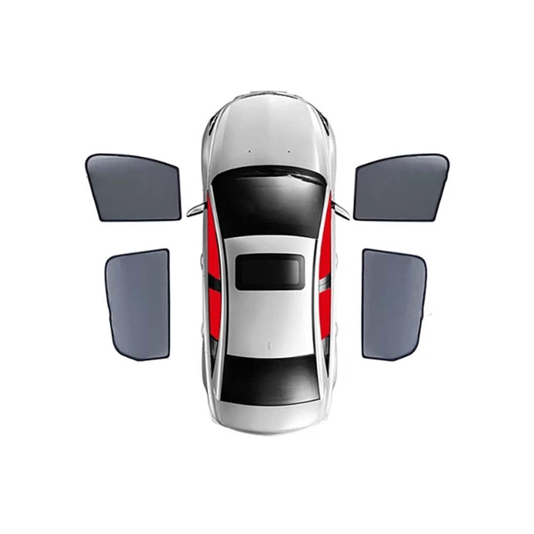 Pare-brise avant magnétique Audi A3 S3 protection solaire voiture vitre latérale