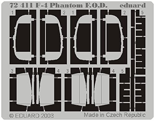 F 4 Phantom II f.o.d Eduard 72411 pour diorama aérodrome militaire