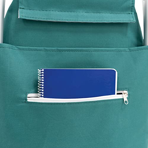 AMIG - Einkaufstrolley, Thermofunktion, Modell 7, vier Räder, Grün, Fassungsvermögen 50 Liter, maximale Belastung: 15 kg – Bild 4