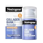 Neutrogena Collagen Bank Face Moisturiser with SPF 30, Daily Anti-Ageing Face & Neck Collagen Cream with Micro-peptides and Broad Spectrum SPF, for all skin types, 50ml