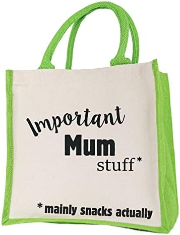 Stickerscape Important Grandma Canvas Bag (Pink) | Mothers Day Gifts for Grandma, Nana or Nan | Grandma gifts, Nana gifts, Nan gifts | Hand finished and Made in the UK