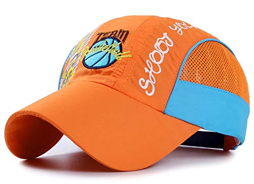 Adjustable Breathable Lightweight Quick Dry Mesh UV Protection Sun Hat UPF50+ Kids Children Baseball Caps Boys Girls