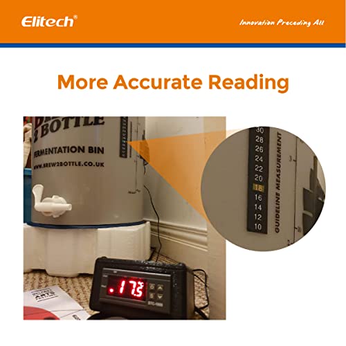 Elitech Stc-1000 Temperature Controller Origin Digital 110V Centigrade Thermostat 2 Relays #TOP3