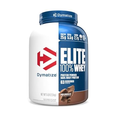 Dymatize Protein Powder, Rich Chocolate Cover