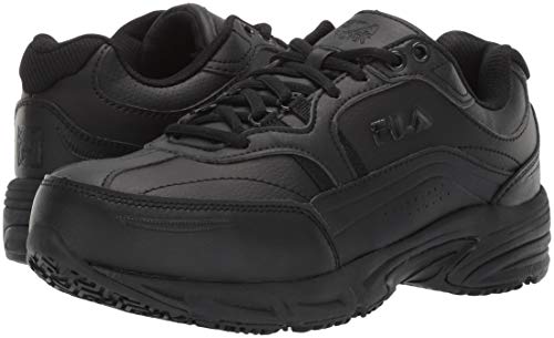 Image of Fila Men's Memory Workshift Slip Resistant Steel Toe Work Shoes Shoe, Black, 16 D US
