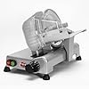 RGV Affettatrice Lusso 195GL - Lama Ø195mm, Affettatrice 110W, Affilatoio non Incluso, Spessore Regolabile 0–16 mm