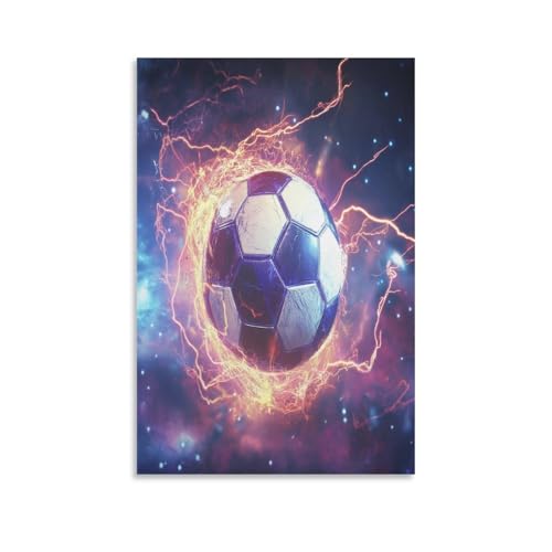 Cuadros decorativos de fútbol para revivir la pasión del estadio en tu dormitorio