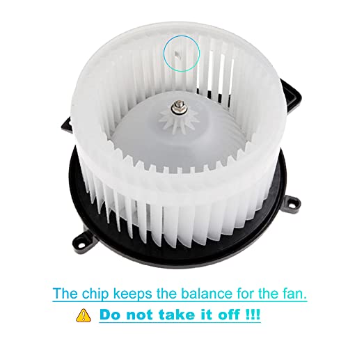 Image of AC Heater Blower Motor for Chrysler Town & Country 2008-2016 Dodge Grand Caravan Durango Jeep Grand Cherokee 2011-2019 700216 68029719AB