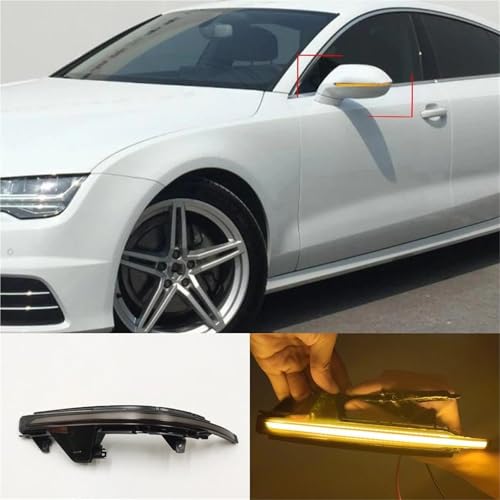 Éclairage de rétroviseur et clignotants dynamiques pour Audi RS7 S7 - 2