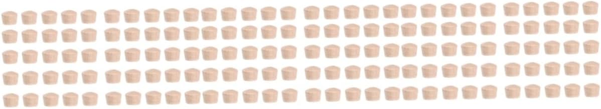 Angoily 900pcs Wood Furniture Plugs Cone Head for Screw Easy Install Decorative