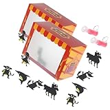 Temps de jeu interactif : favorise l'interaction avec les marionnettes à ombres, encourage le jeu imaginatif et le jeu de rôle, spectacle de marionnettes interactif, kits de narration