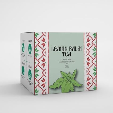 Lemon Balm Tea by Amelia Rose for Relaxation Cover