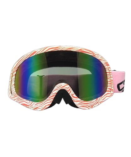 CRG Sports Motorcycle Goggle ATV Dirt Bike Off-Road Racing Anti-Fog UV Protection Adjustable Strap Motocross Goggles for Men,Women, Adults