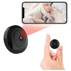 DDLC V380 PRO WiFi CCTV Security Camera for Home Outdoor High HD Focus Magnet Mini Magnetic Live Stream Night Vision IP Wireless 1080P Camera for Home Offices Security (Mini Magnet)