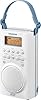 Sangean H205 Shower Radio AM/FM Waterproof, Weather Alert, Digital Tuning, White #1
