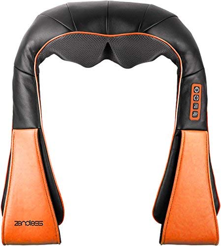 Shiatsu Massager for Neck & Back Massager: Neck Massager with 3 Vibration + 3 Rotation Modes for Massage - Deep Tissue Body Massager - Shoulder Massager for Massage Pillow - Electric Handheld Massager