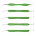 OSUNG Dental Explorer Instruments Set, Softgrip Handle EXD5-8 Pack of 5