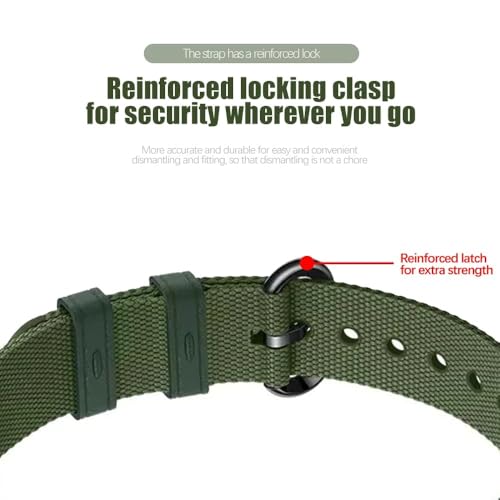 O Ozone Straps Compatible with Xiaomi Smart Band 10 / Band 9 / Band 8, Nylon + Leather Adjustable Breathable Sports Watch Strap Replacement Wristband