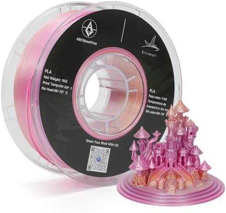 ABCWavePrint PLA Silk Rainbow 1.00kg
