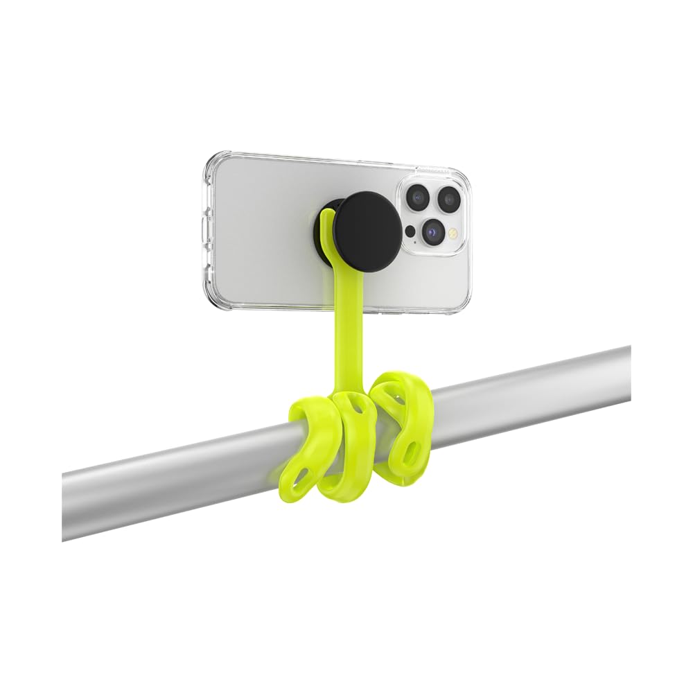 PopSockets Flexible Phone Mount & Stand, Phone Tripod Mount, Universal Device Stand, Into the Woods - Chartreuly GITD - Image 4