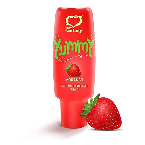 Kit 3 Gel Lubrificante Térmico Comestível Morango Caipirinha E Menta Yummy 15ml
